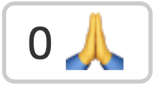 screenshot of the prayer button
